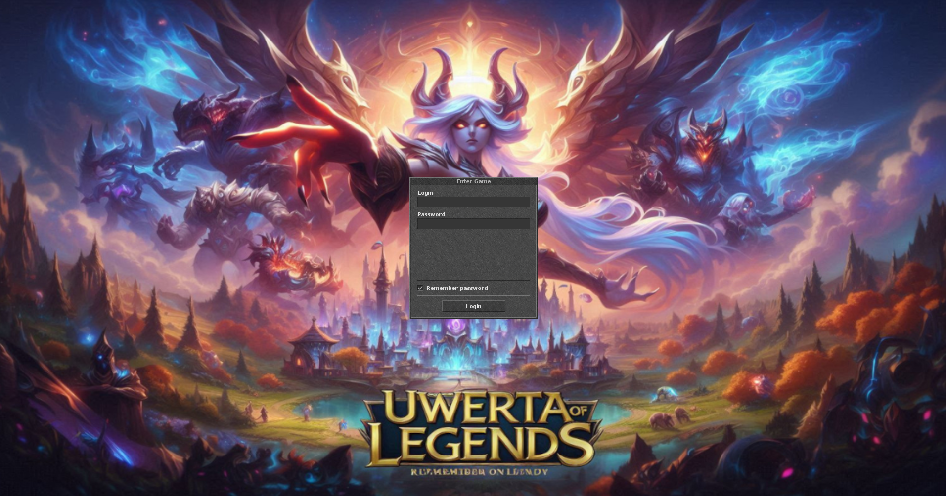 Uwerta of Legends Client
